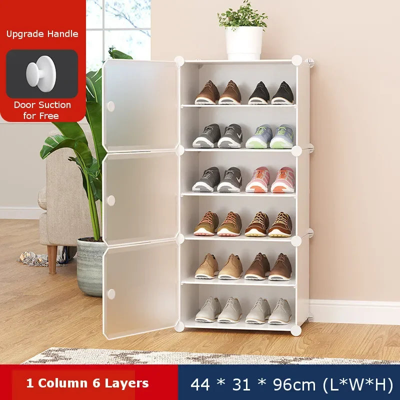 Shoe Organizer Shoose Storage Shoerack Design Furniture for Wooden Shoes A4 Filing Cabinet Bedroom Cabinets Shoe-shelf Rack Room