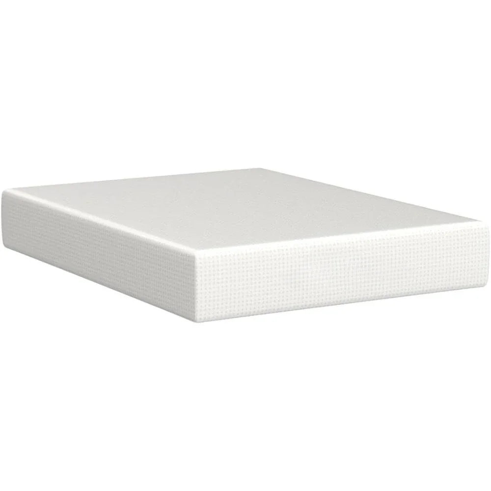 Colchón tamaño queen de 8 pulgadas, colchones de espuma viscoelástica, muebles para dormitorio doble color blanco