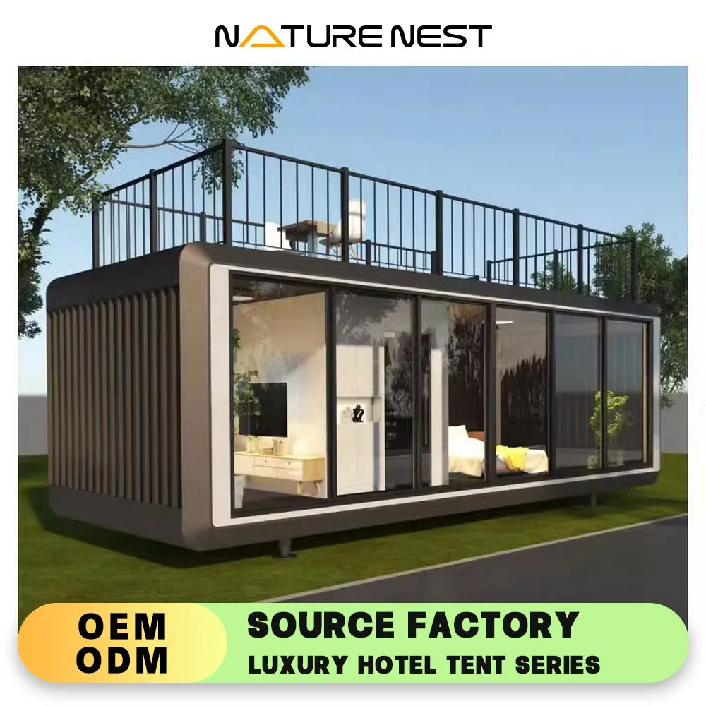 Villas Containers Live Homes Building High QualityWholesale Fast Assembly Tiny Prefab Extendable Flat Packed Houses Prefab House